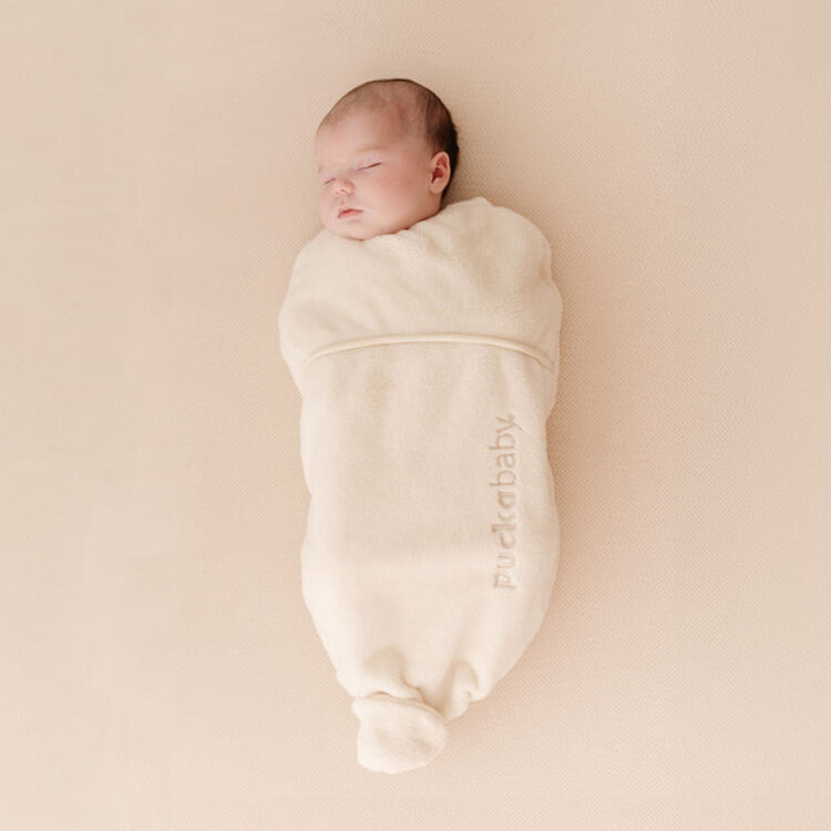 Puckababy Inbakerslaapzakje Piep Teddy - Pure