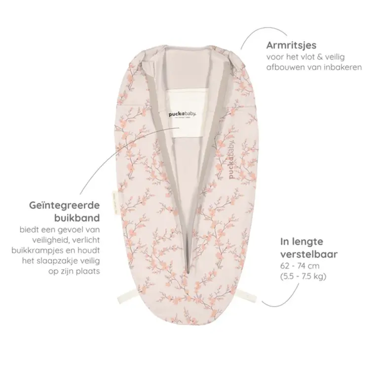 Puckababy Swaddle Bag Mini - Blossom