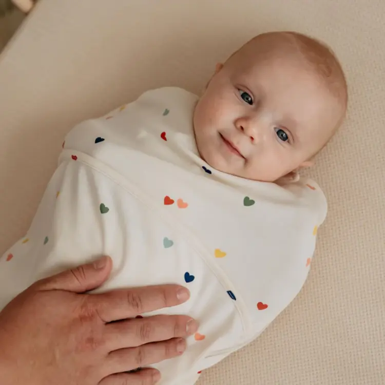 Puckababy Inbakerslaapzakje Piep - Hearts Confetti