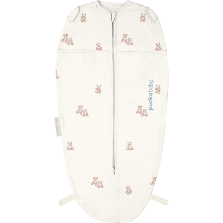 Puckababy Swaddle Bag Mini - Teddy Bears