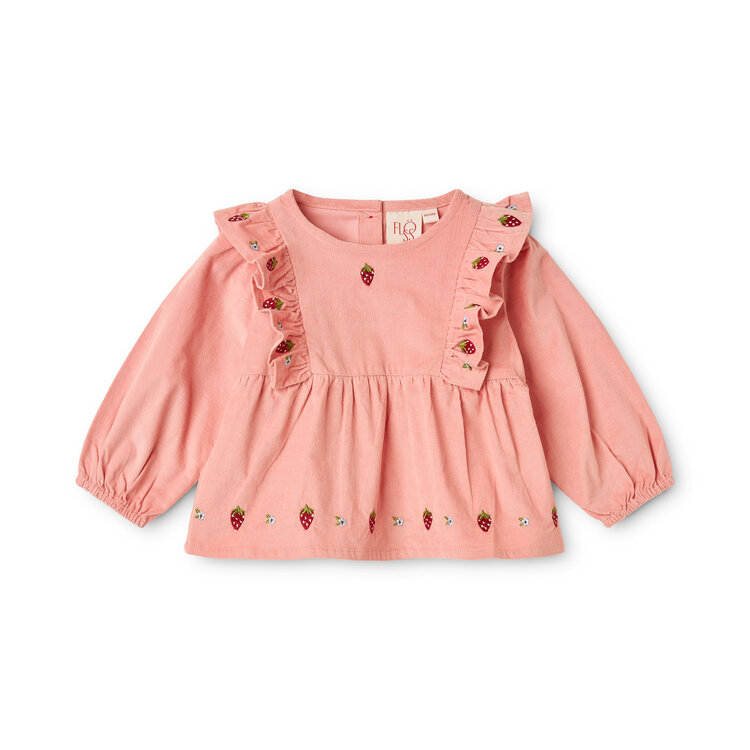 Flöss Belle Blouse - Warm Pink