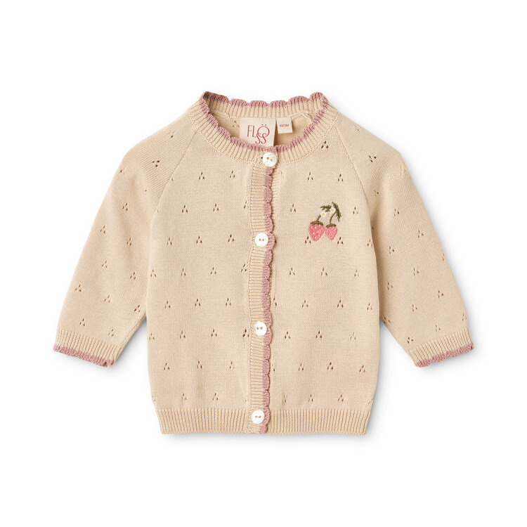 Flöss Audrey Cardigan - Soft White