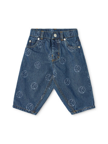 Flöss Carl Jeans - Dark Blue Football