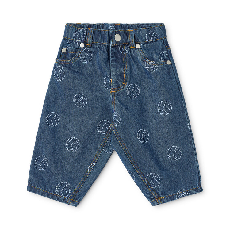 Flöss Carl Jeans - Dark Blue Football