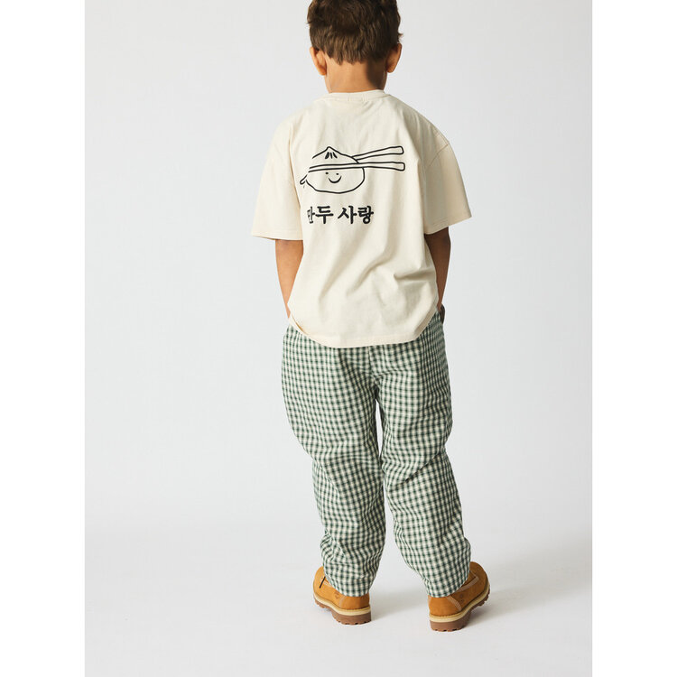 Bruno Bruno Nation Dora Check Pants - Myrtle Green Check