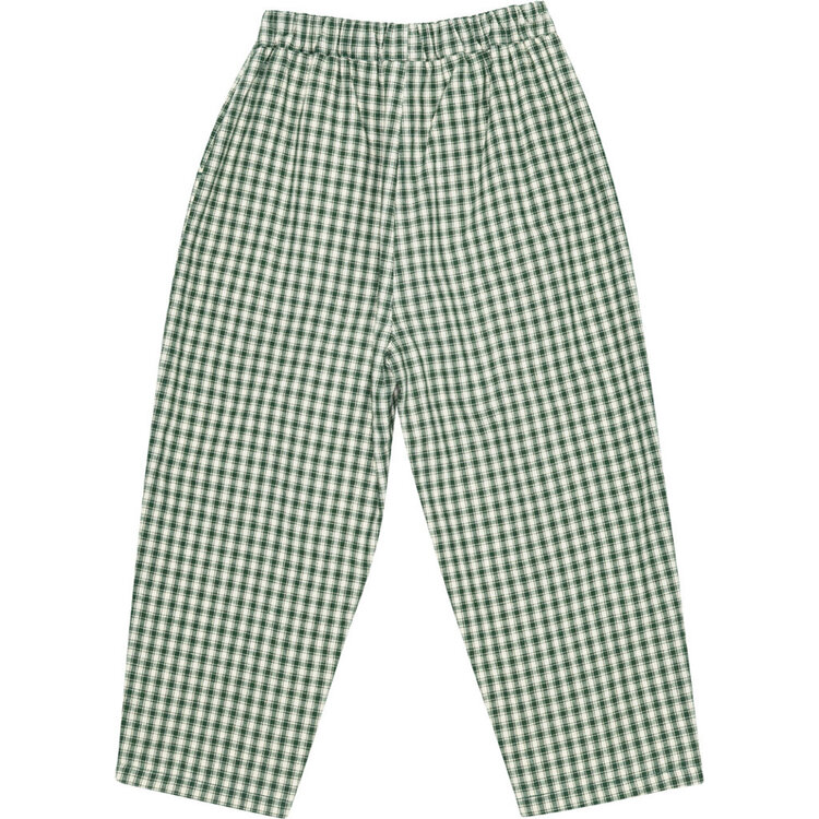 Bruno Bruno Nation Dora Check Pants - Myrtle Green Check