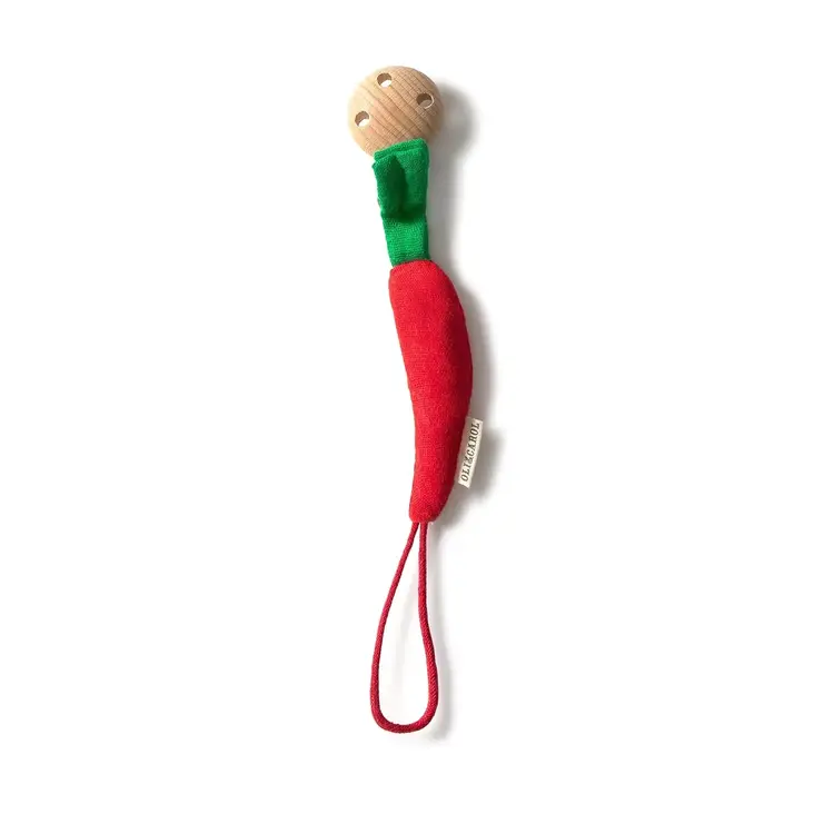 Oli & Carol Charly the Chily Pacifier Clip