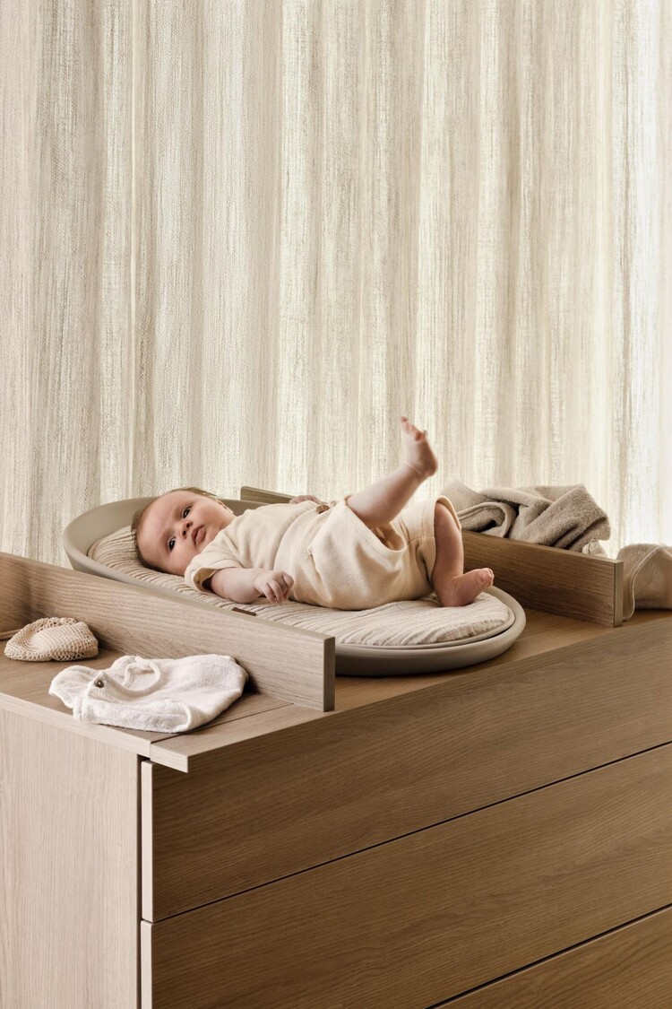 Quax Mamee Inlay Cushion - Natural Collection - Stripes