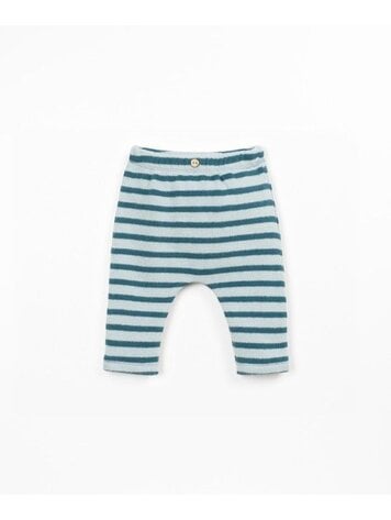 Play Up Striped Jersey Leggings - Cyantope