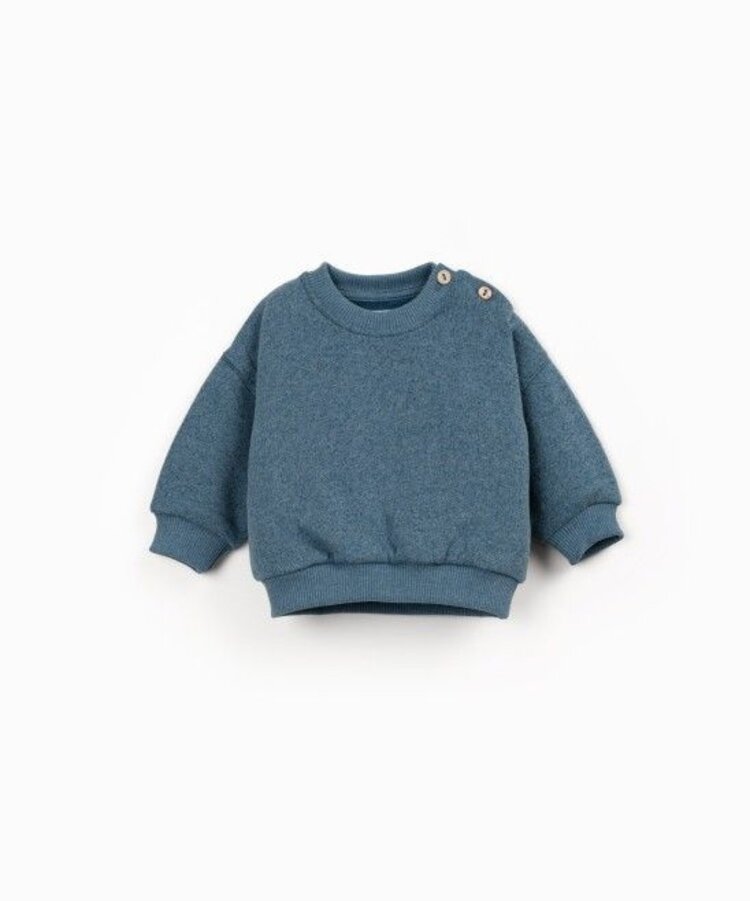 Play Up Fleece Sweater - Cyantope