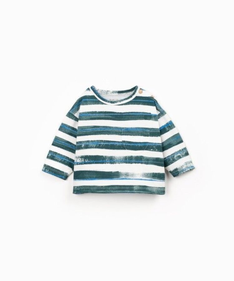 Play Up Printed Jersey LS T-shirt - Scale