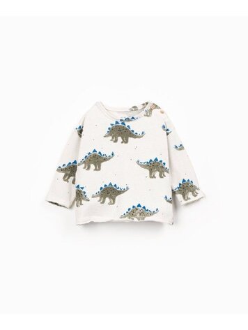 Play Up Printed Jersey LS T-shirt - Scale