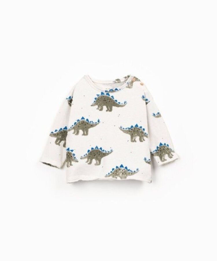 Play Up Printed Jersey LS T-shirt - Scale