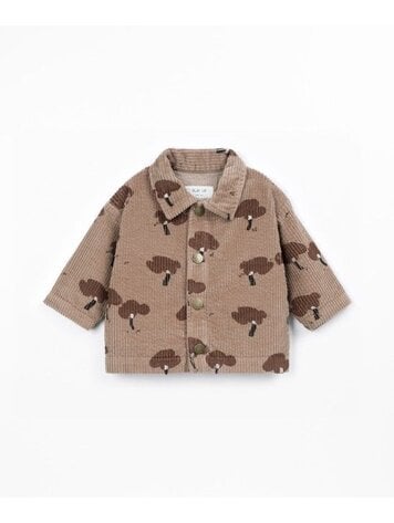 Play Up Printed Corduroy Shirt - Drawing