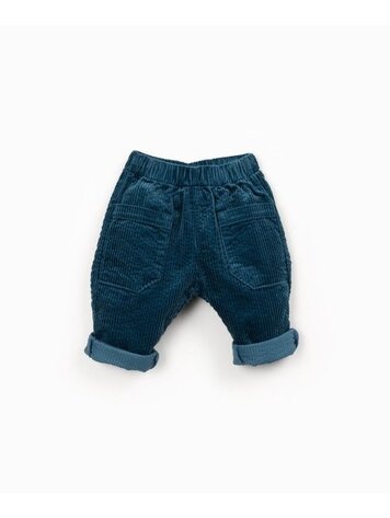 Play Up Corduroy Trousers - Cyantope