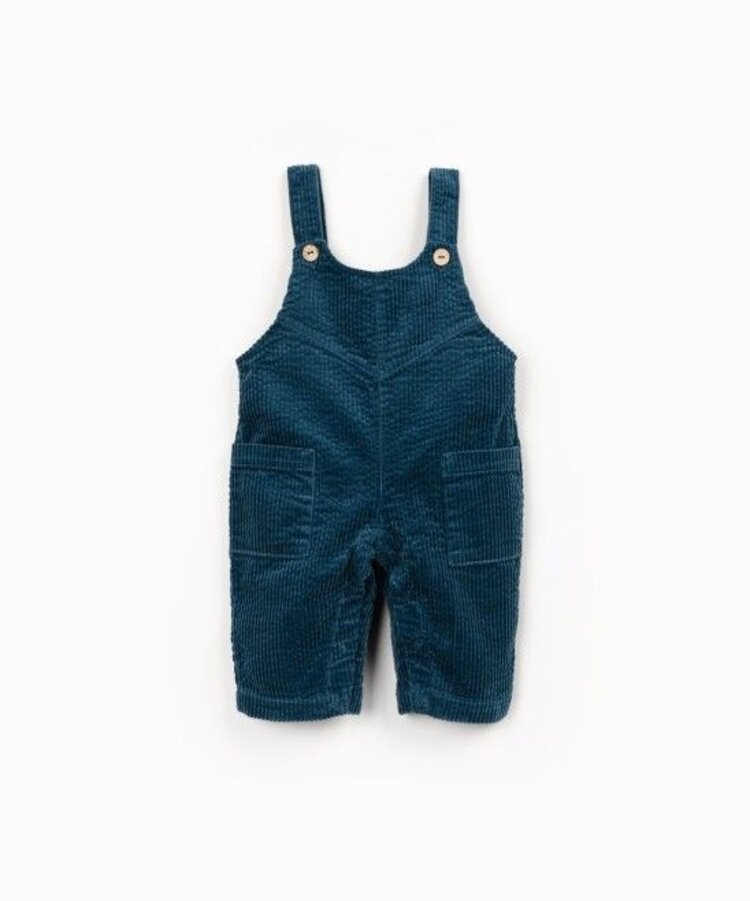 Play Up Corduroy Jumpsuit - Cyantope