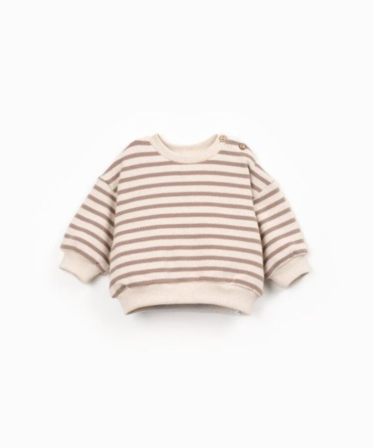 Play Up Striped Jersey Sweater - Drawing