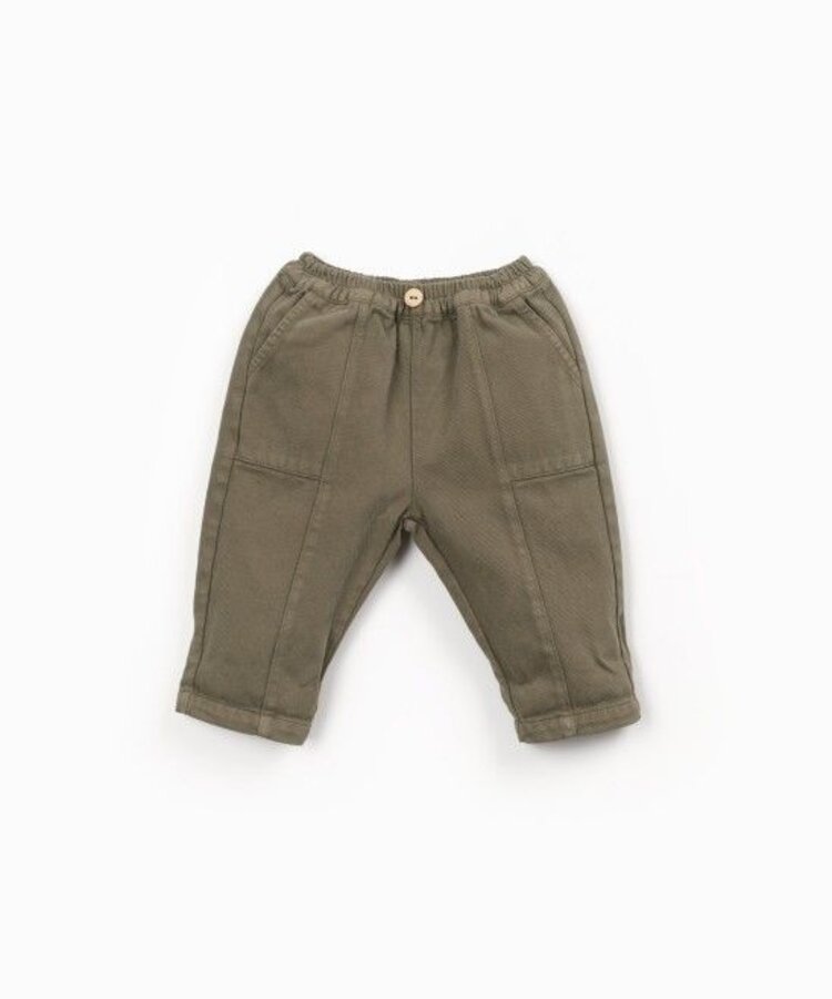 Play Up Twill Trousers - Stones