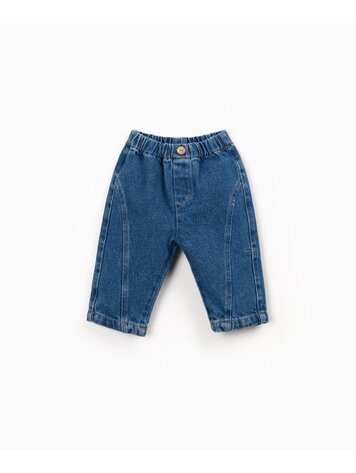 Play Up Denim Trousers - Blue Denim