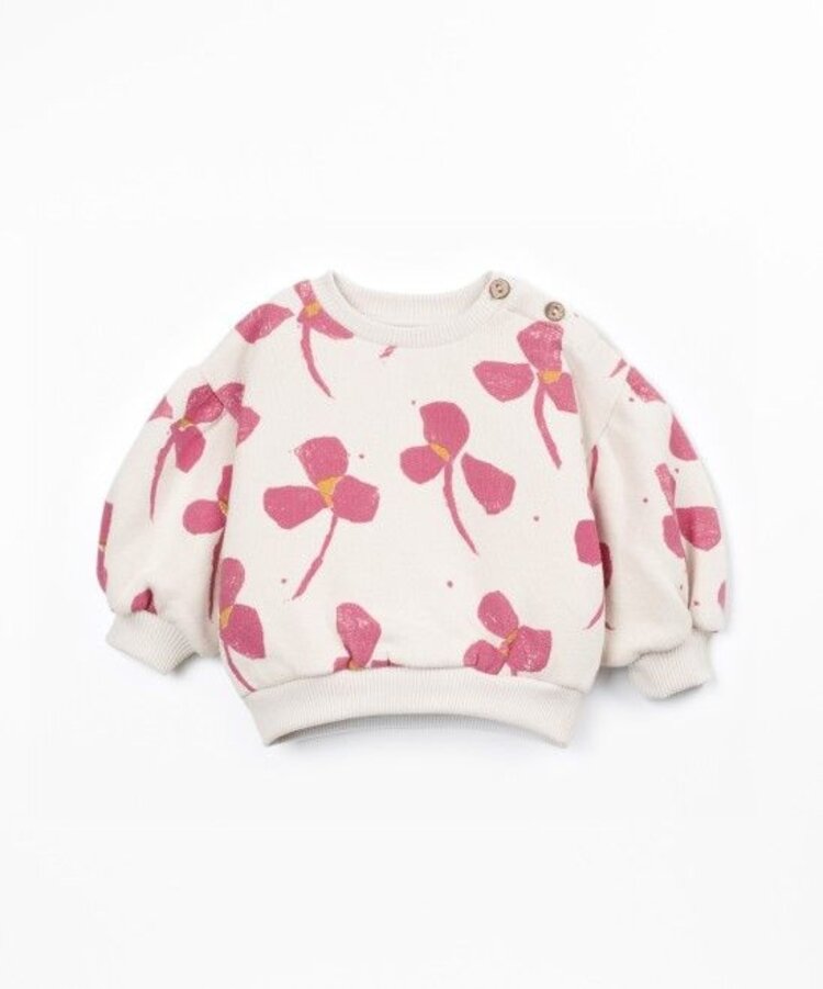 Play Up Printed Fleece Sweater - Sketches