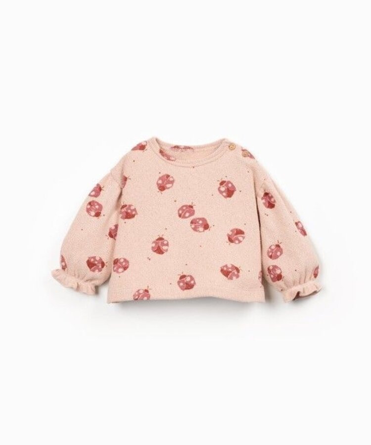 Play Up Printed Jersey Sweater - Embroidery