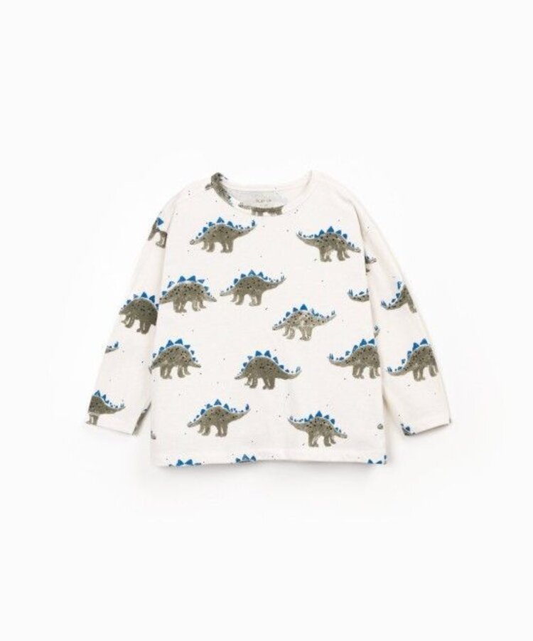 Play Up Printed Jersey LS T-shirt - Scale