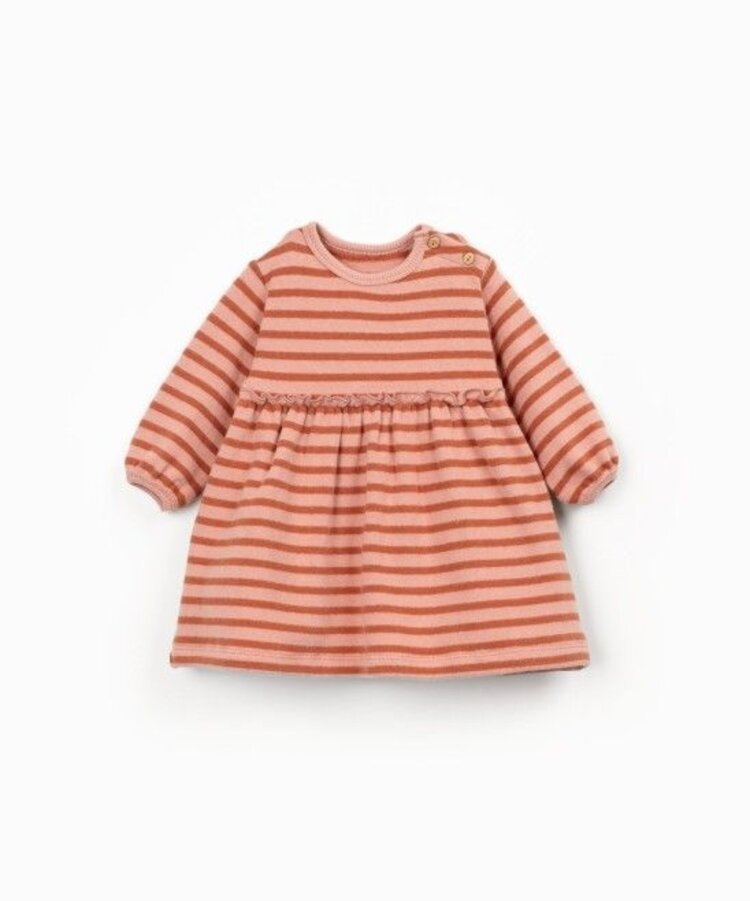 Play Up Striped Jersey Dress - Tapestry