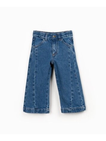 Play Up Denim Trousers -Blue Denim