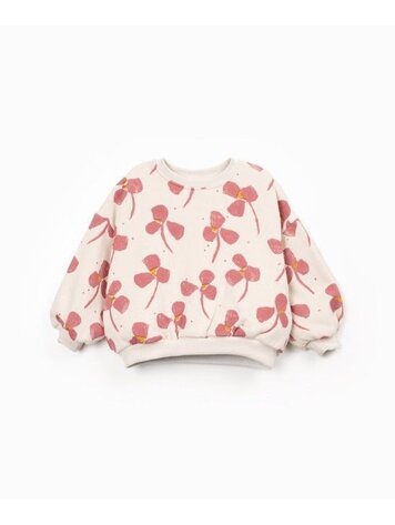 Play Up Printed Fleece Sweater - Sketches