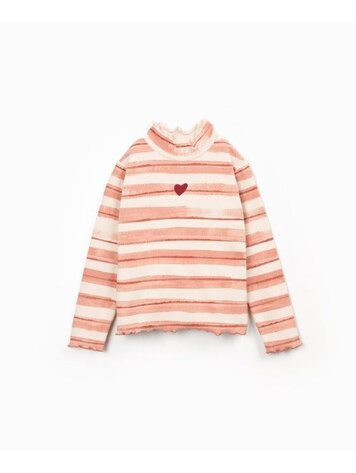 Play Up Printed Rib LS T-shirt - Sketches