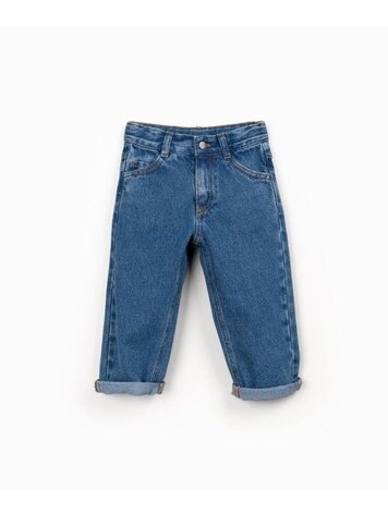 Play Up Denim Trousers - Blue Denim