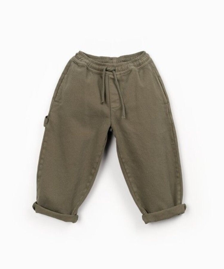 Play Up Twill Trousers - Stones