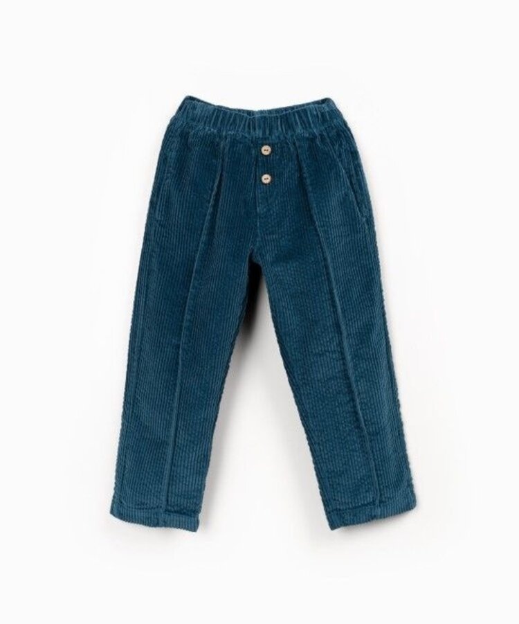Play Up Corduroy Trousers - Cyantope