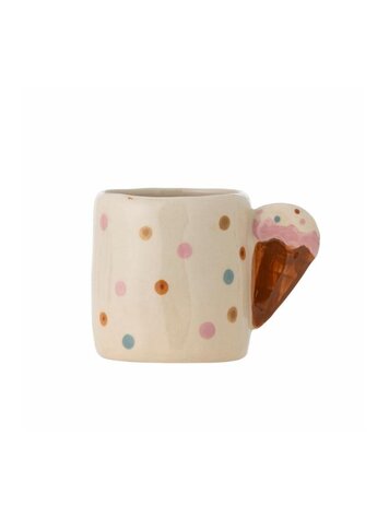 Creamy Cup, Nature, Stoneware