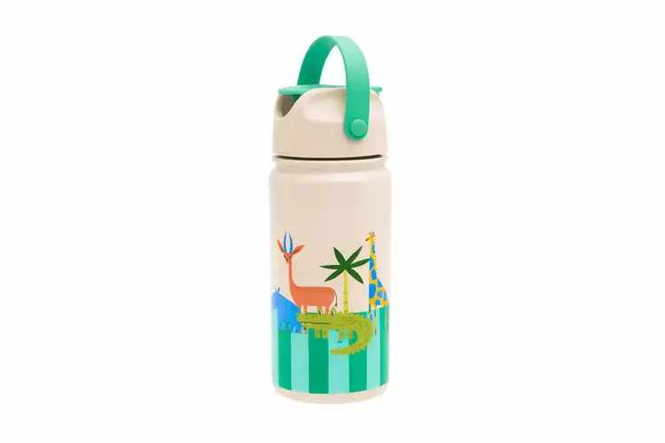 Cotton Cloud Stainless Steel Bottle - Croc Rock