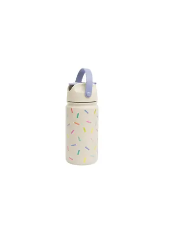Cotton Cloud Roestvrijstalen Drinkfles - Confetti