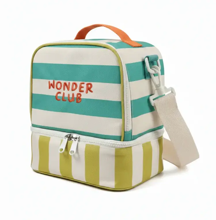 Cotton Cloud Lunchtas Large - Moss