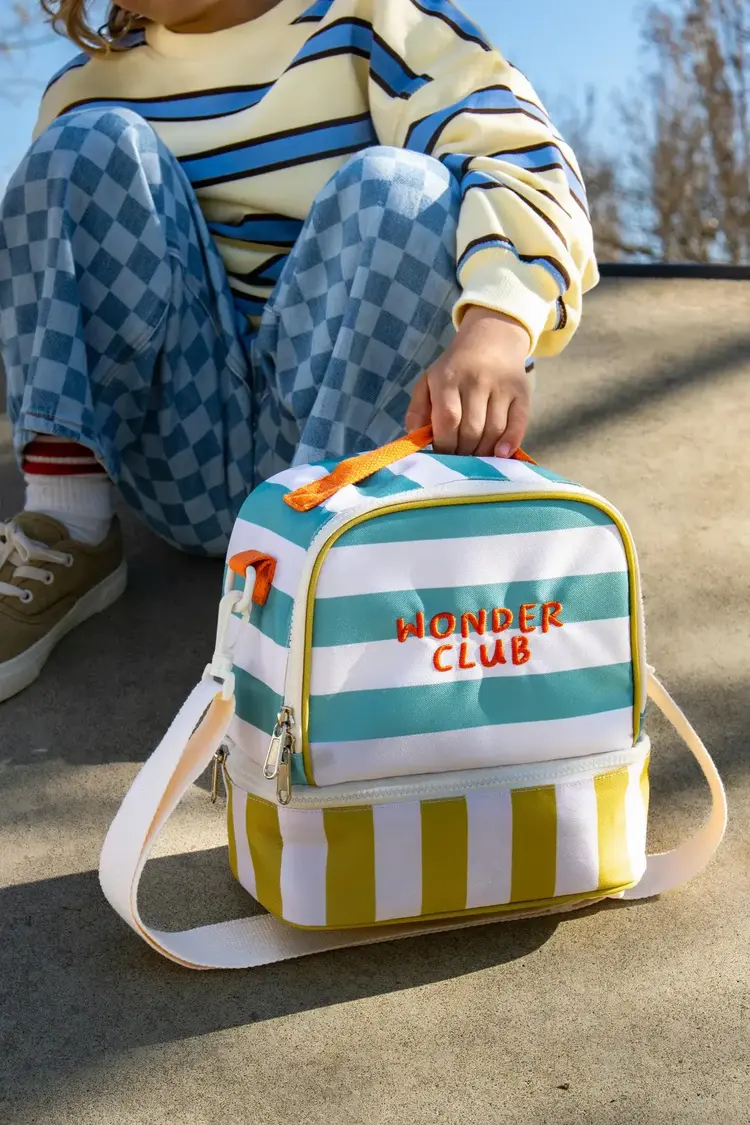 Cotton Cloud Lunchtas Large - Moss
