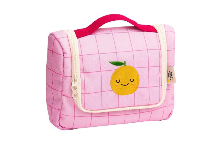 Cotton Cloud Washbag On The Go - Mandy Mandarine