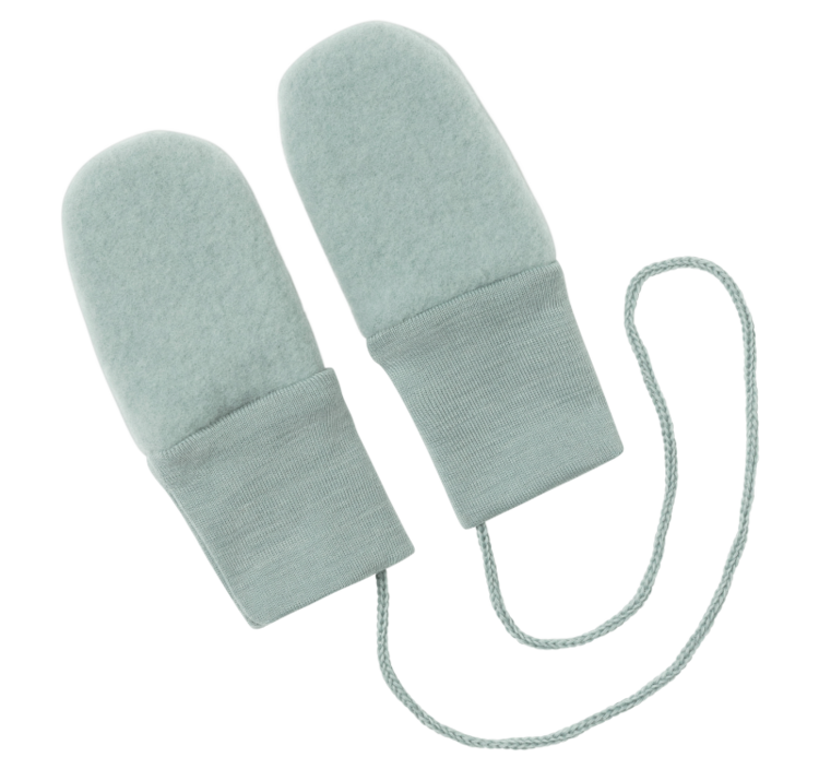 Engel Natur Baby Mittens - Mountain Blue Mélange