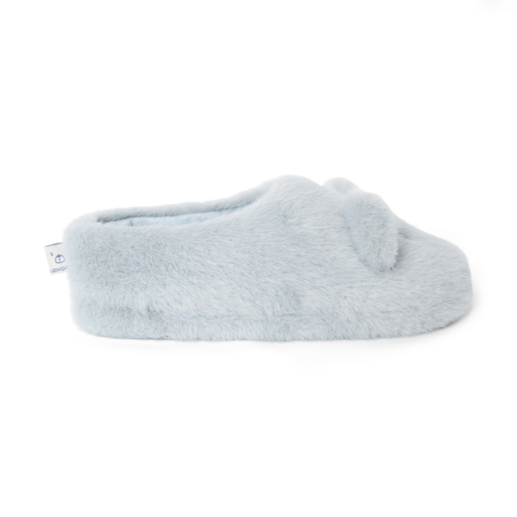 Liewood Aviaja Bear Pantoffels - Dove Blue