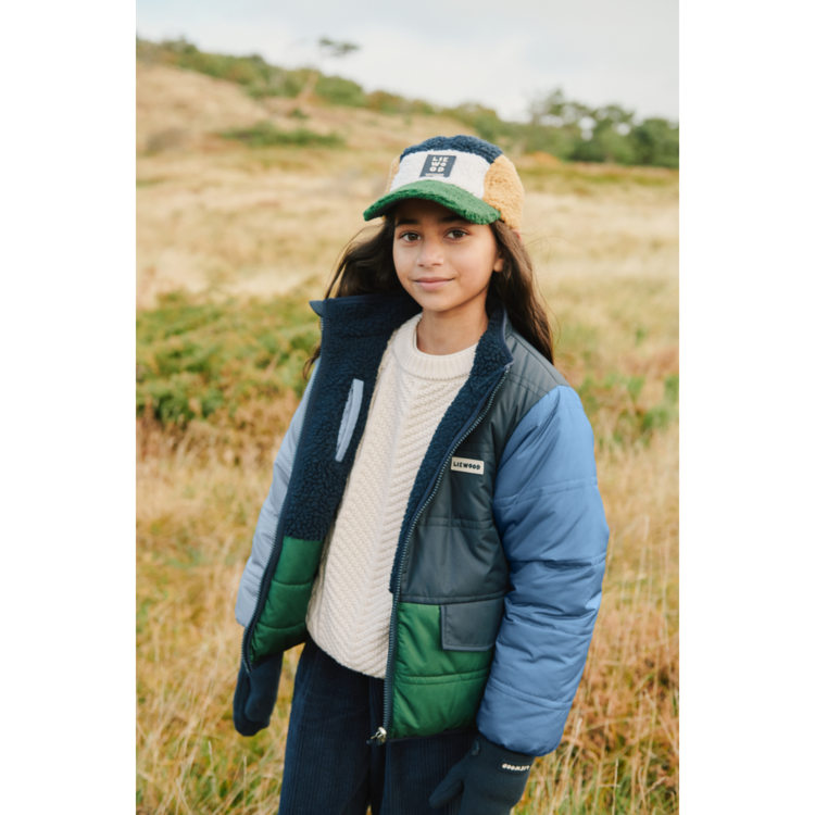 Liewood Franka Reversible Jacket - Classic Navy Multi Mix
