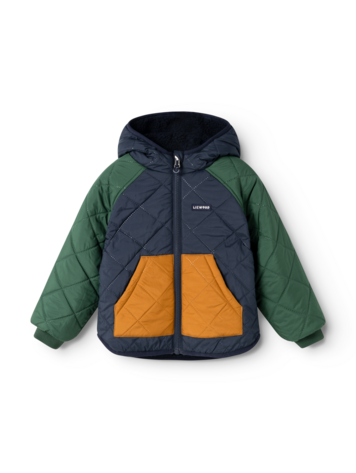 Liewood Jackson Reversible Jacket - Garden Green Multi Mix