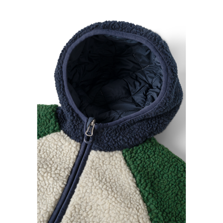 Liewood Jackson Reversible Jacket - Garden Green Multi Mix