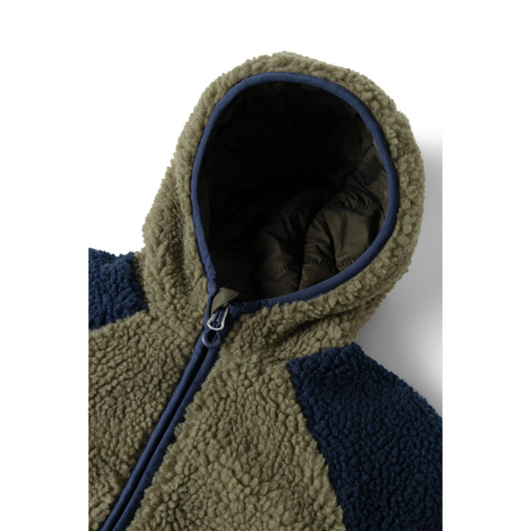 Liewood Jackson Reversible Jacket - Army Brown/Classic Navy