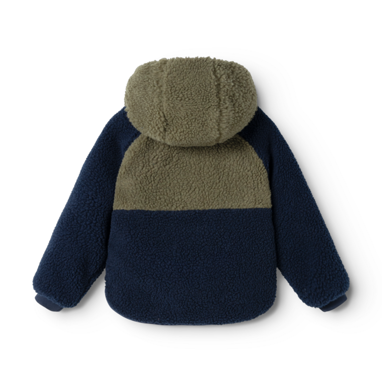 Liewood Jackson Reversible Jacket - Army Brown/Classic Navy