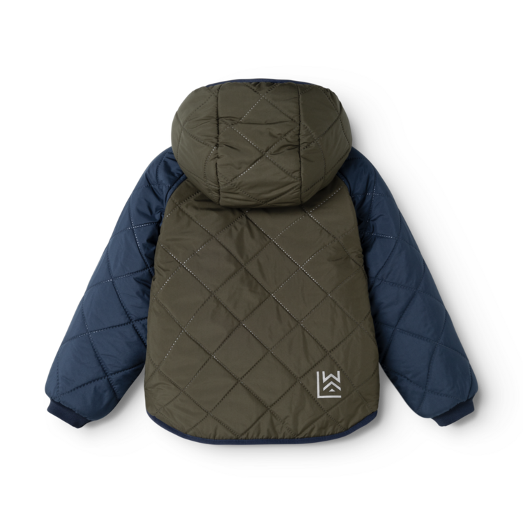 Liewood Jackson Reversible Jacket - Army Brown/Classic Navy