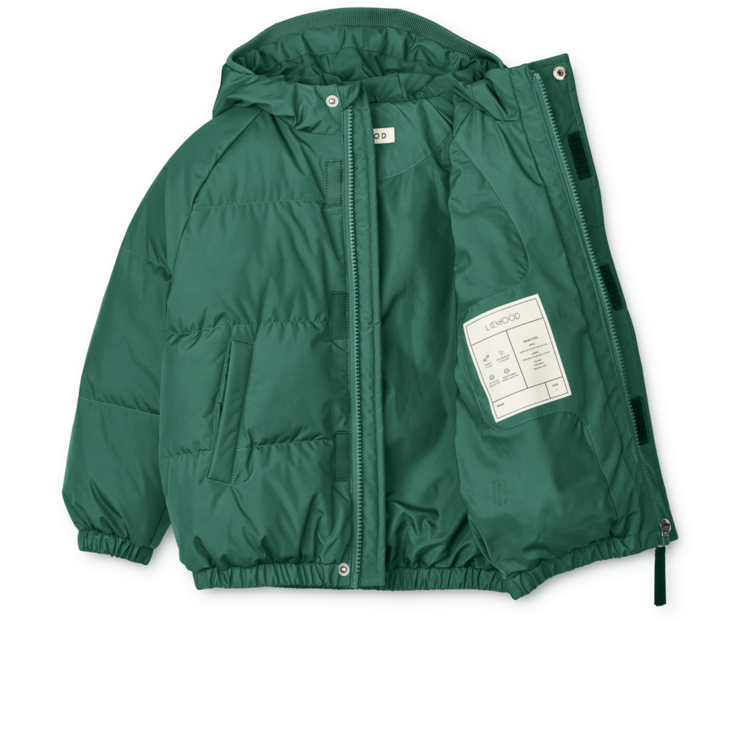Liewood Adelina Down Jacket - Garden Green