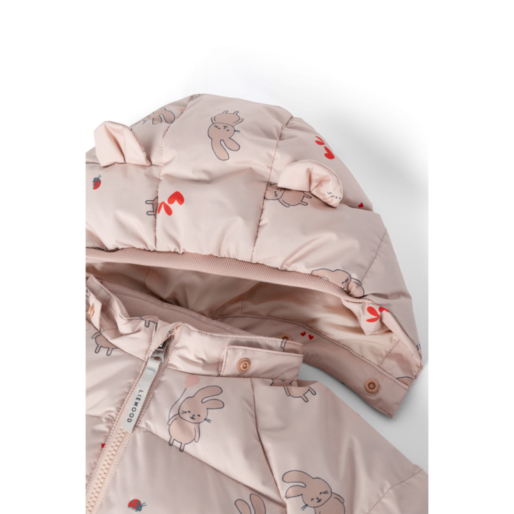 Liewood Polle Down Puffer Jacket - Wild Child/Rosey