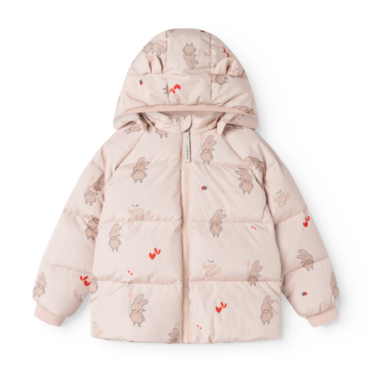 Liewood Polle Down Puffer Jacket - Wild Child/Rosey
